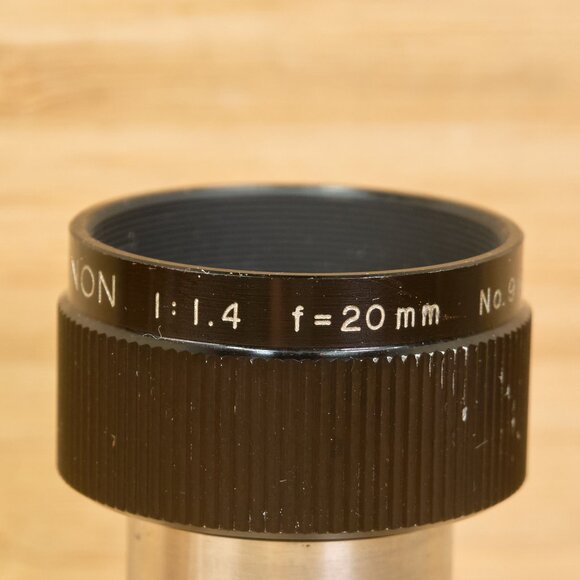 Yashica Yashinon 20mm f/1.4 / 8mm Projector Lens / Japan / Tested Clean - Picture 5 of 7